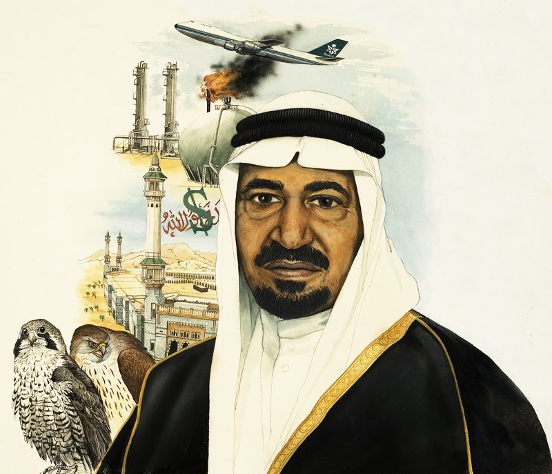 Unidentified Saudi King by English School