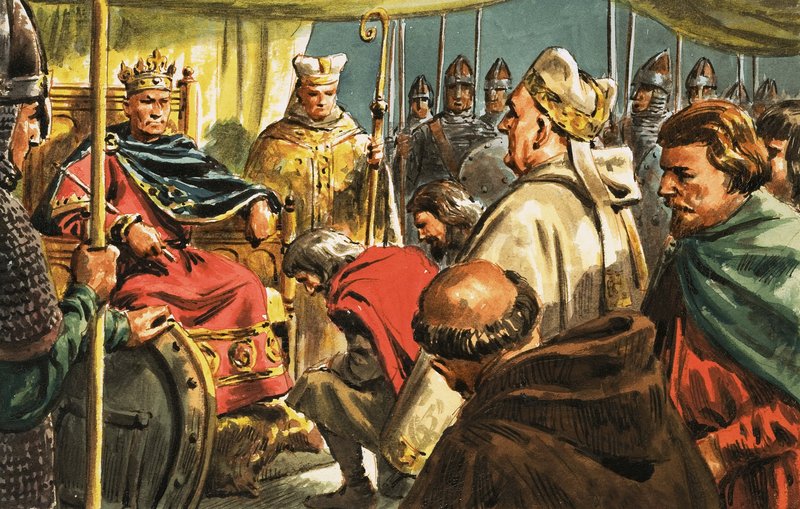 Unidentified king by English School