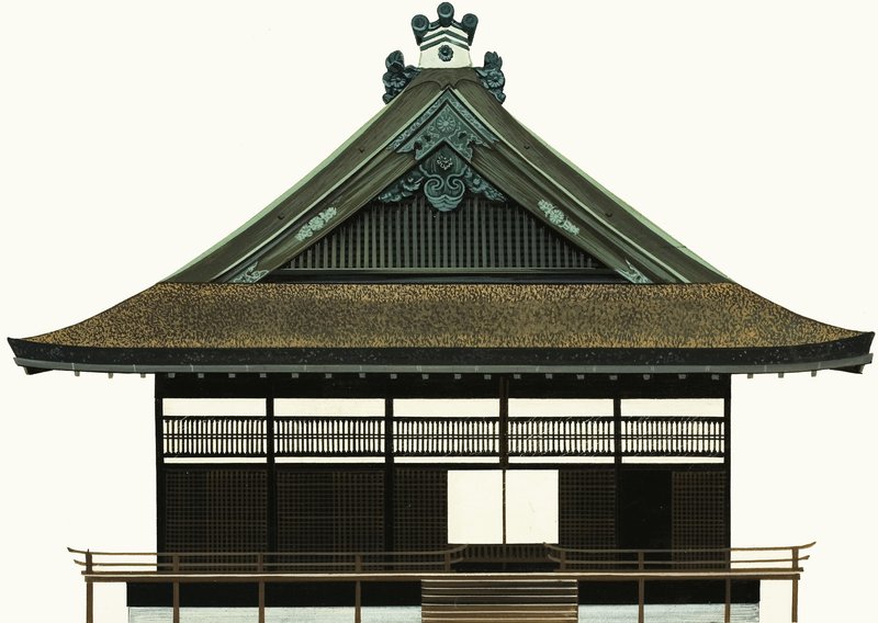 Unidentified temple by English School