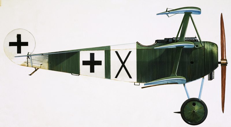 Unidentified Triplane by English School