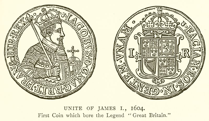 Unite of James I, 1604 by English School