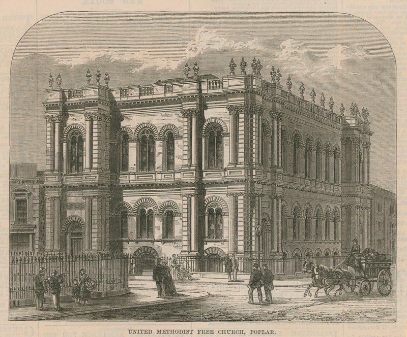 United Methodist Free Church, Poplar by English School