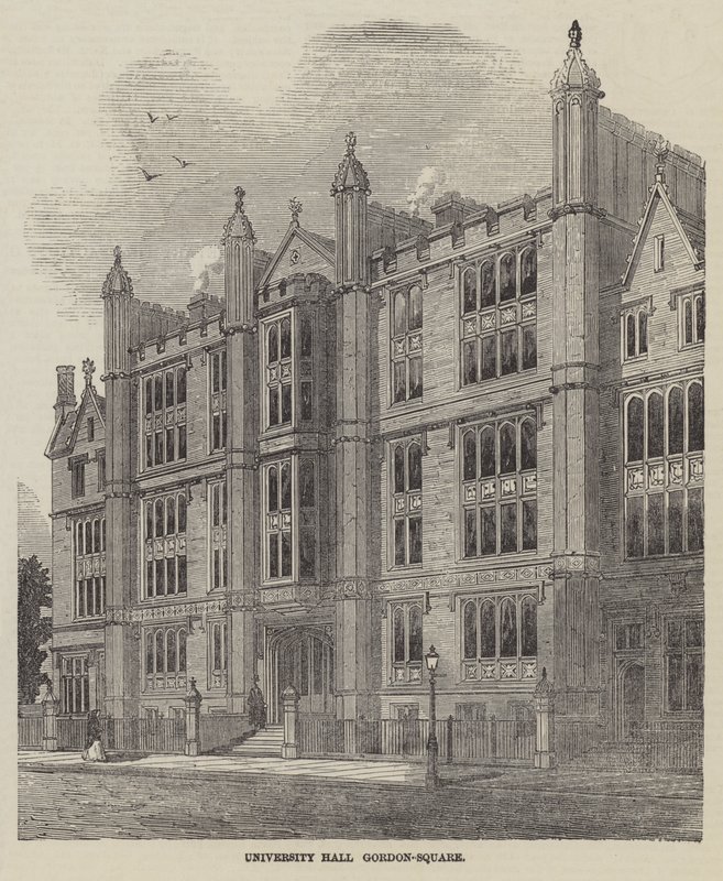 University Hall, Gordon-Square by English School