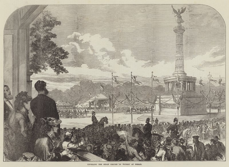 Unveiling the Sedan Column of Victory at Berlin by English School