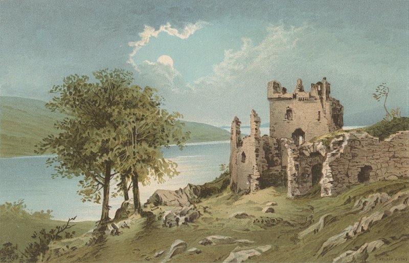 Urquhart Castle, Loch Ness by English School