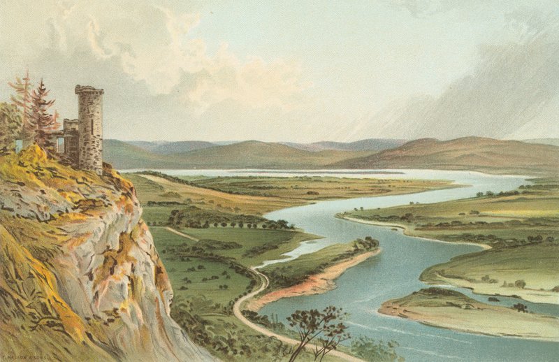 Valley of the Tay - From Kinnoul Hill by English School