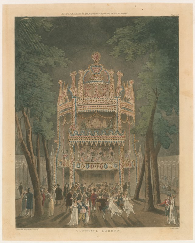 Vauxhall Garden by English School