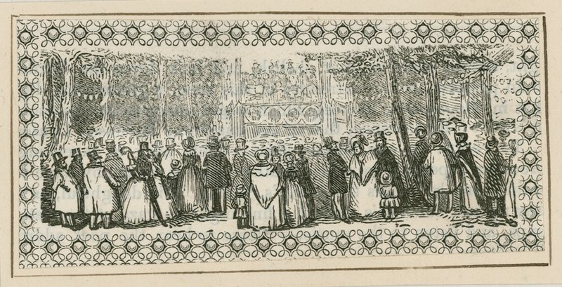 Vauxhall Gardens, London by English School