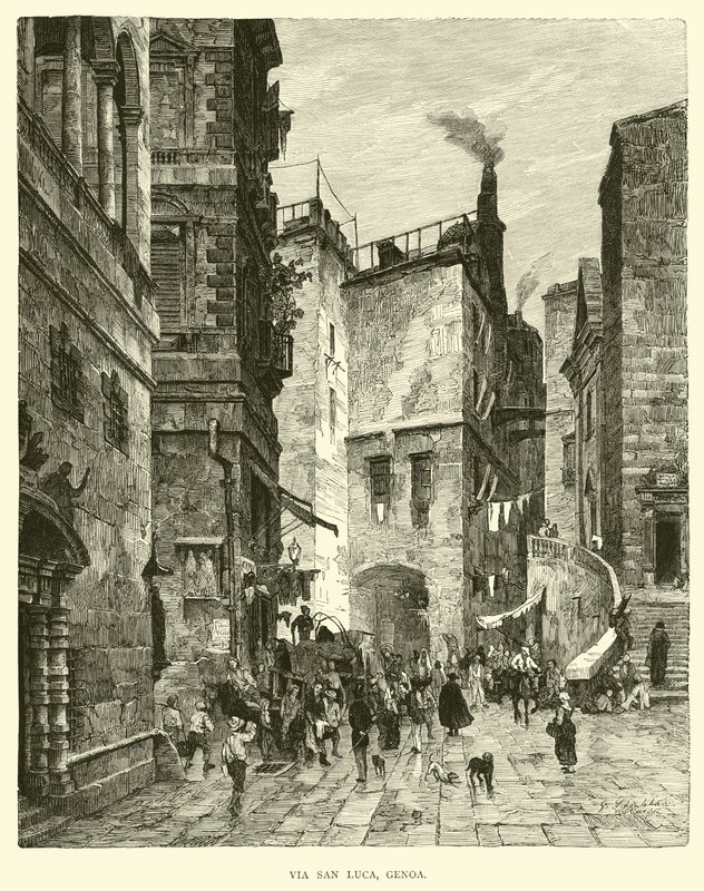 Via San Luca, Genoa by English School