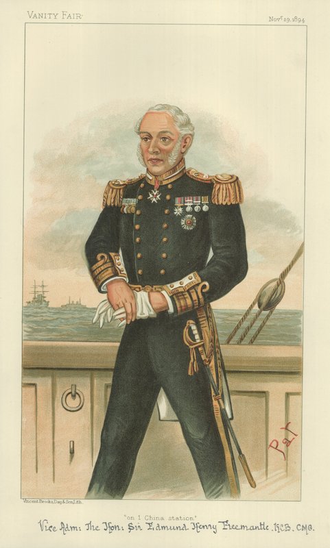 Vice-Admiral The Hon Sir Edmund Robert Freemantle by English School