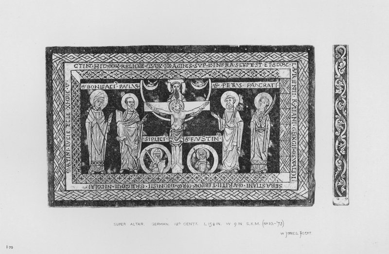Victoria and Albert Museum: Super Altar, German, 12th century by English School