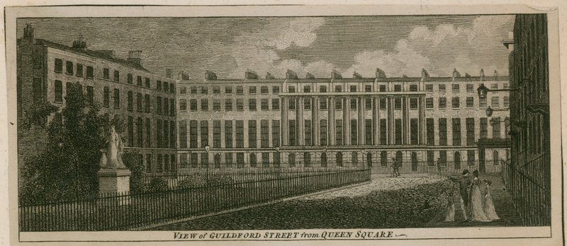View of Guildford Street from Queen Square by English School