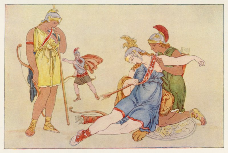 The Death of Camilla by English School
