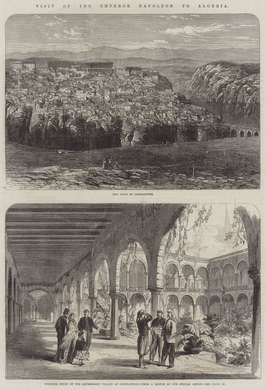 Visit of the Emperor Napoleon to Algeria by English School