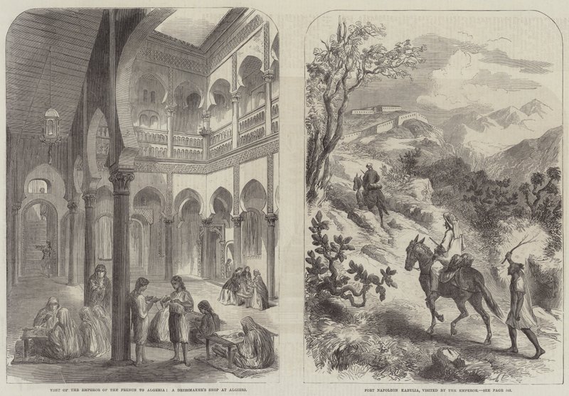 Visit of the Emperor of the French to Algeria by English School