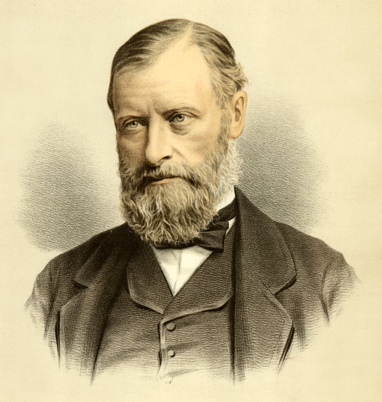 W E Forster by English School