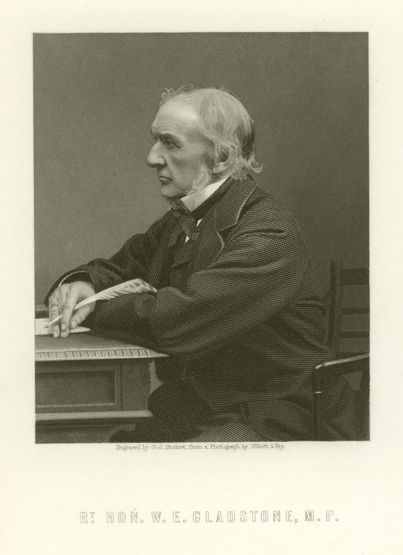 W. E. Gladstone by English School