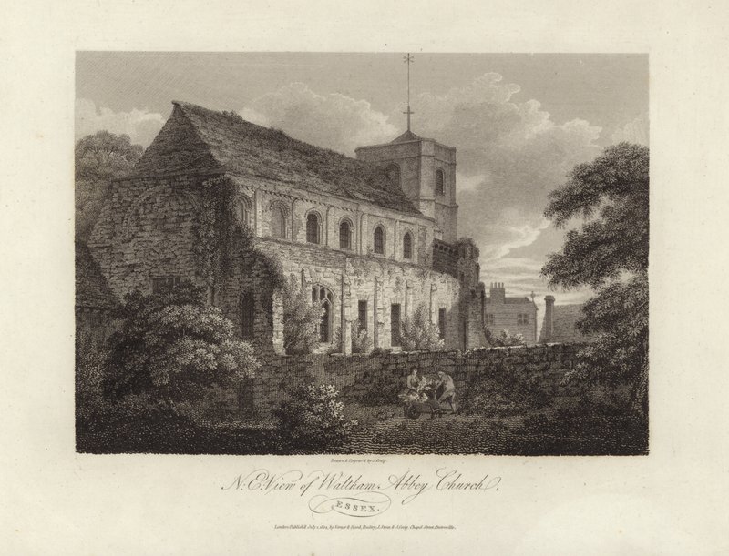 Waltham Abbey Church by English School