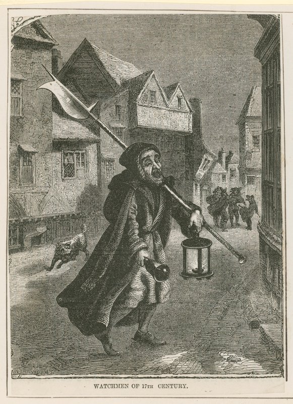 Watchmen of the 17th Century by English School