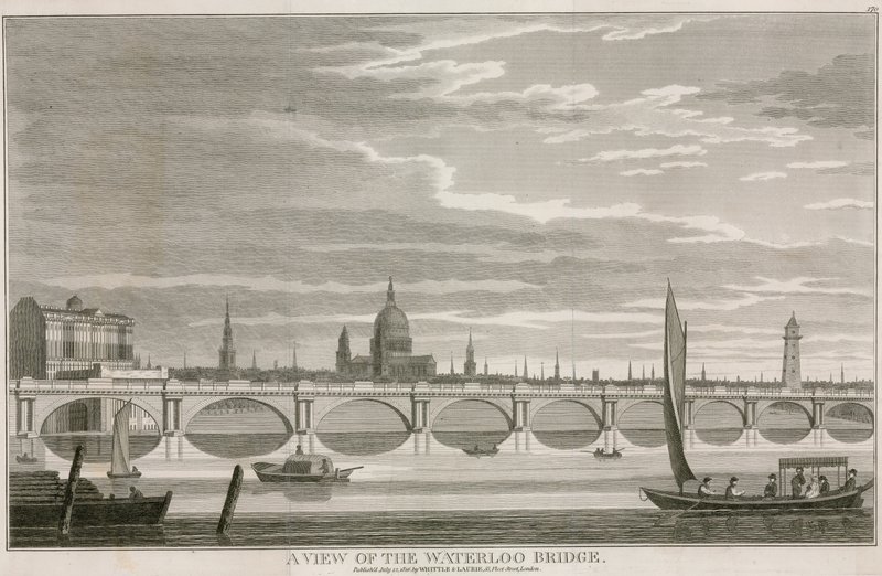 Waterloo Bridge, London by English School