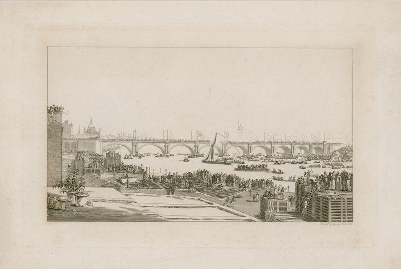 Waterloo Bridge, London by English School