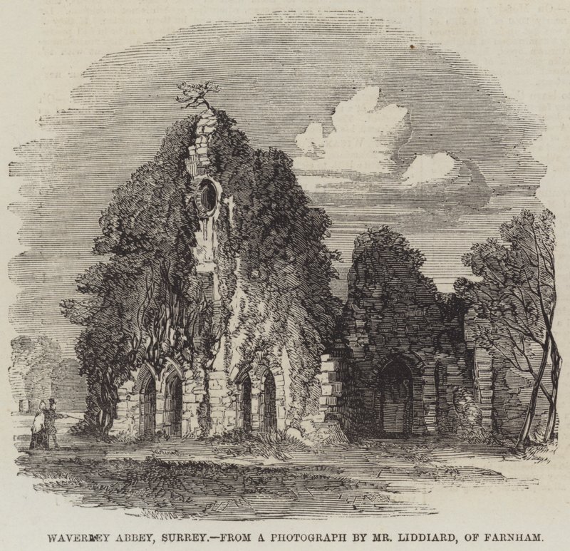 Waverley Abbey, Surrey by English School