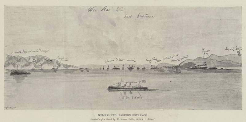Wei-hai-Wei, Eastern Entrance by English School