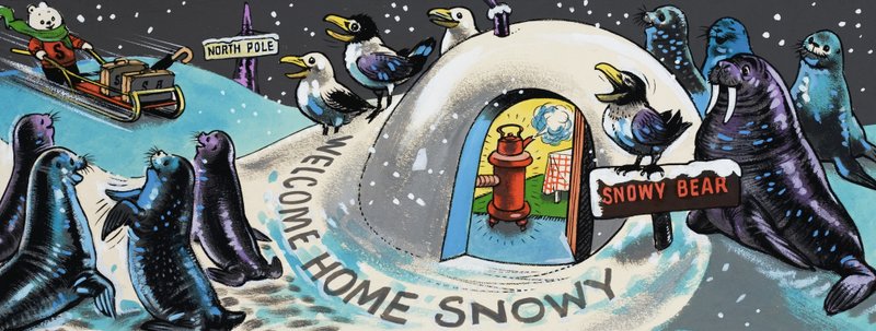 Welcome Home Snowy by English School