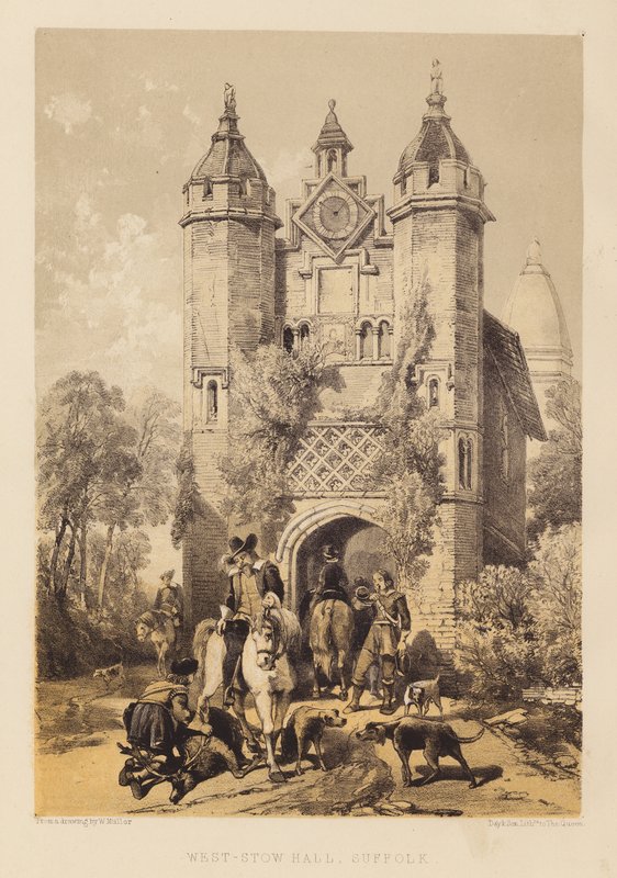 West-Stow Hall, Suffolk by English School