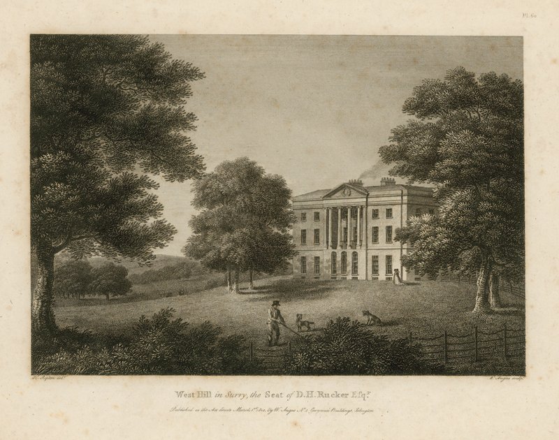 West Hill in Surrey, the Seat of D H Rucker by English School