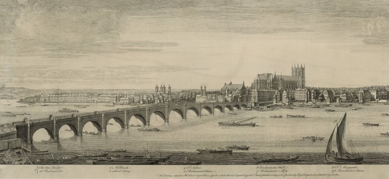 Westminster Bridge, London, taken from Mr Scheve