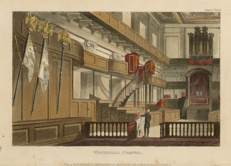 Whitehall Chapel in Whitehall by English School