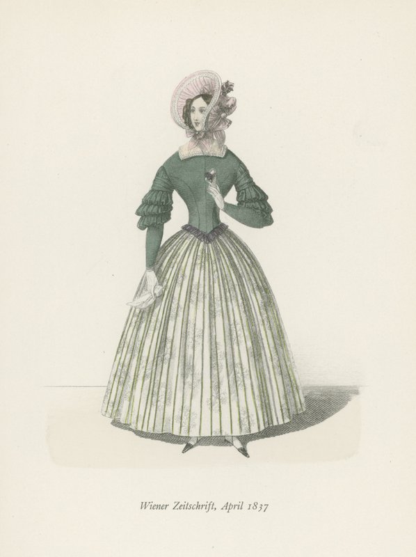 Wiener Zeitschrift, April 1837 by English School