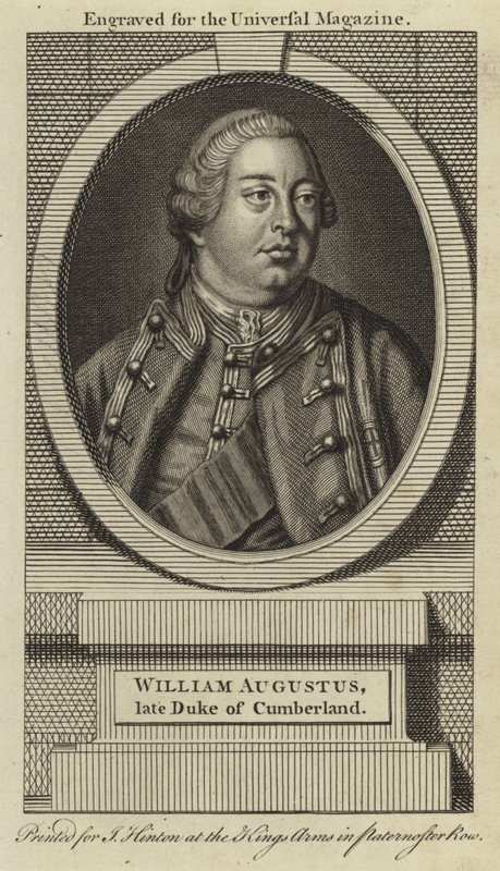 William Augustus, 1st Duke of Cumberland by English School