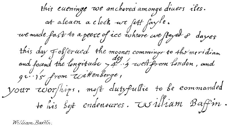 William Baffin by English School