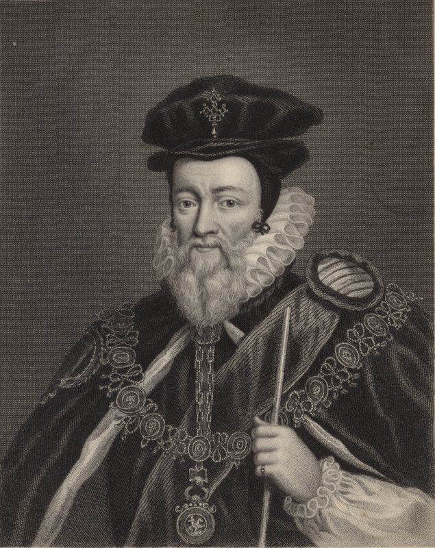 William Cecil by English School
