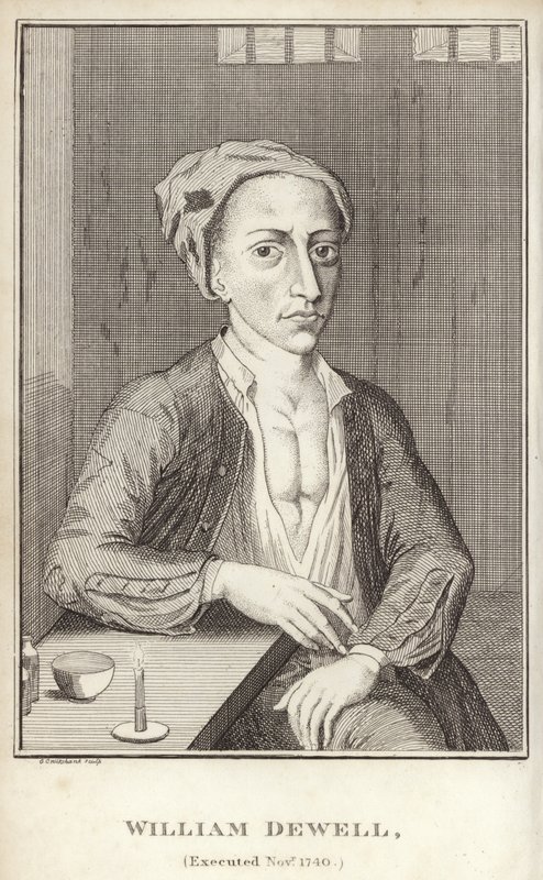 William Dewell, Executed November 1740 by English School