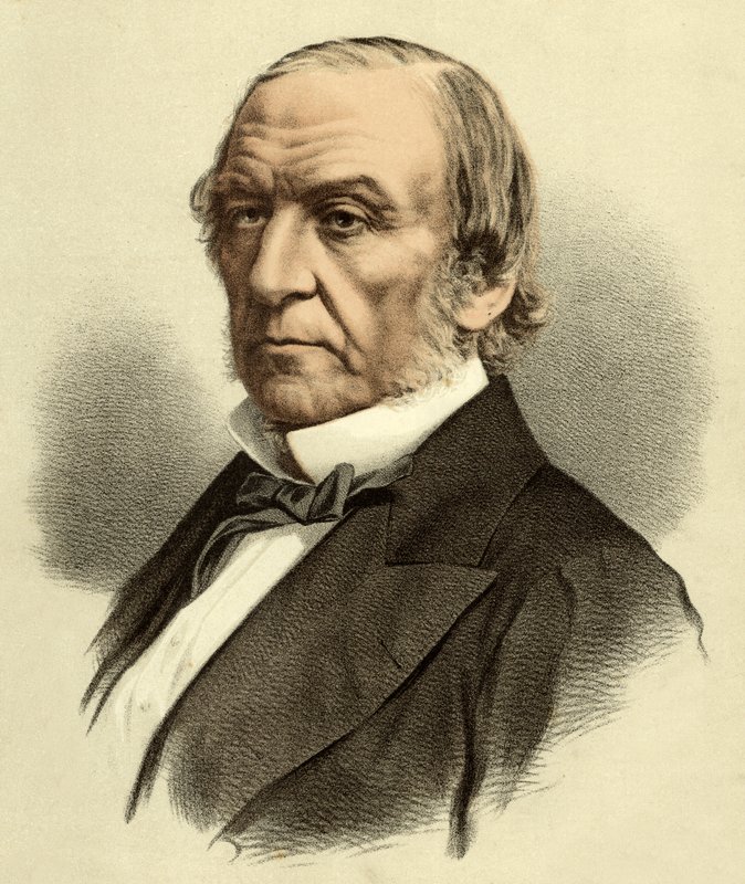 William Ewart Gladstone by English School