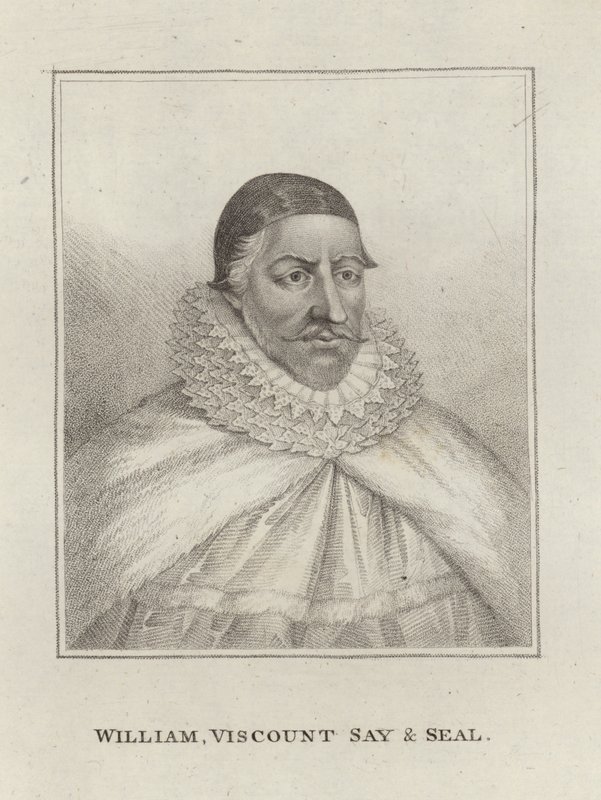William Fiennes 1st Viscount Saye and Sele by English School