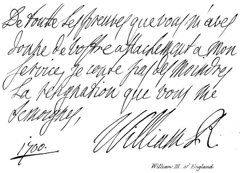 William III of England by English School