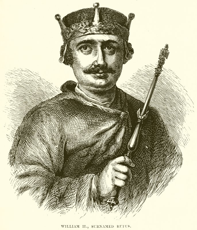 William II, surnamed Rufus by English School