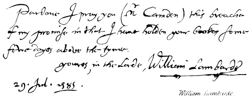 William Lambarde by English School