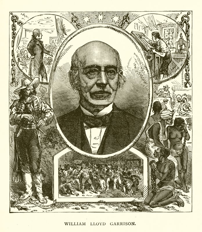 William Lloyd Garrison by English School