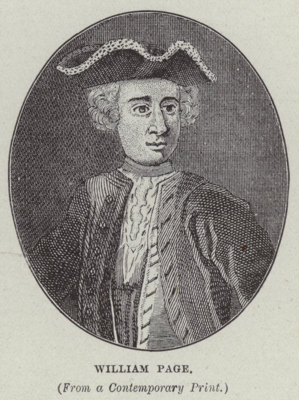 William Page (engraving) by English School