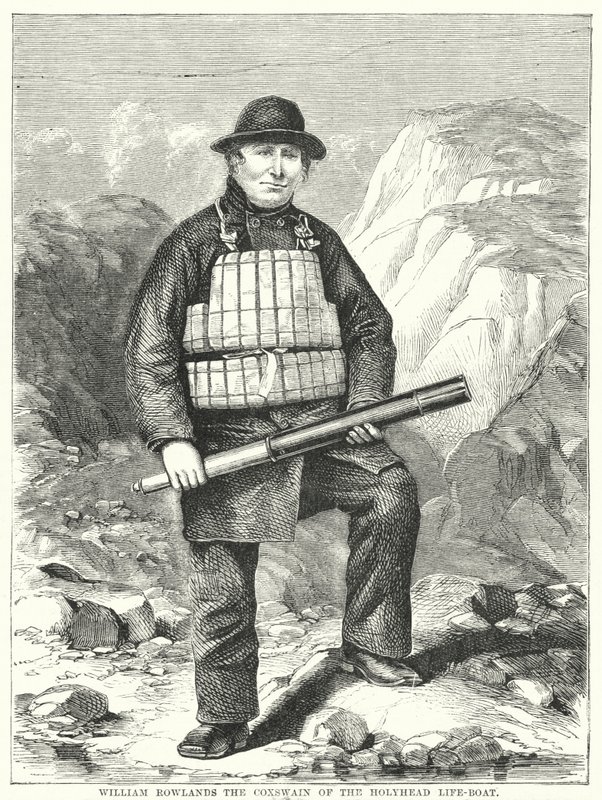 William Rowlands the Coxswain of the Holyhead Life-Boat by English School