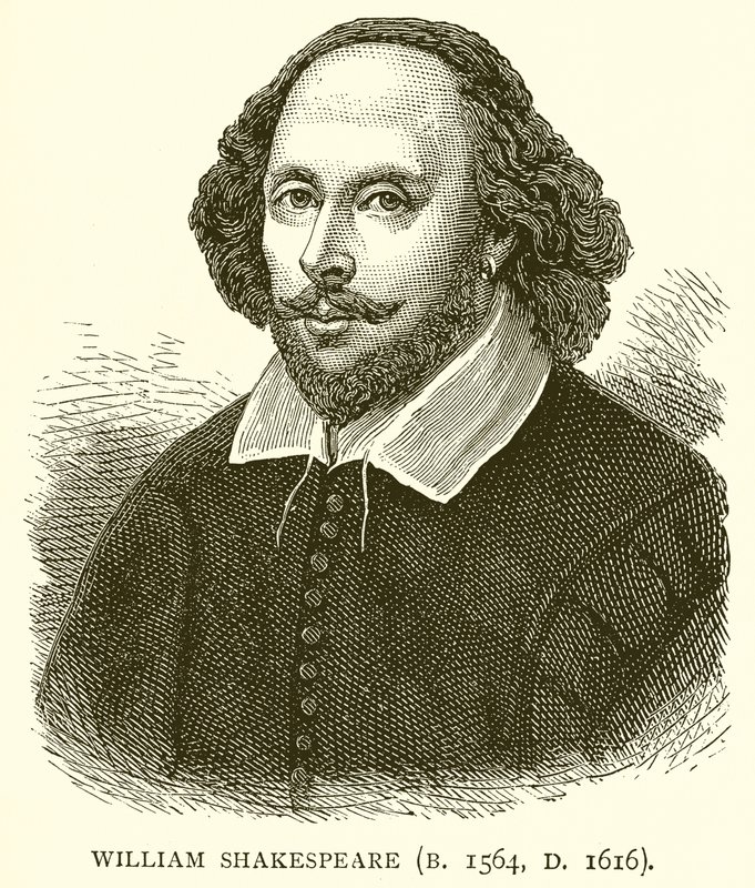 William Shakespeare (B. 1564, D. 1616) by English School