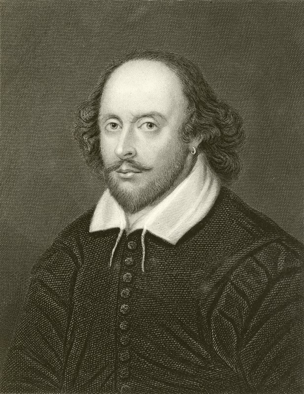 William Shakespeare by English School