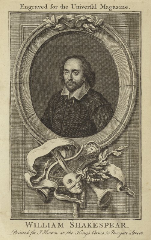 William Shakespeare by English School