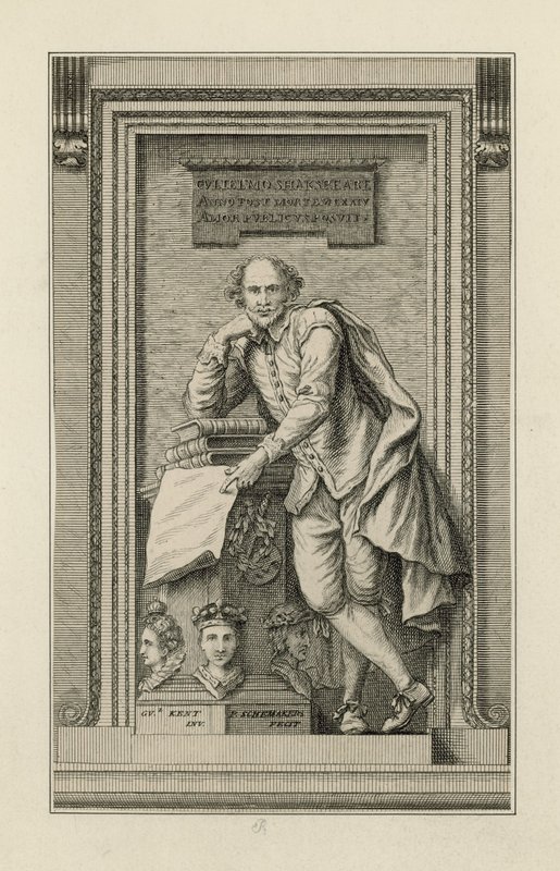 William Shakespeare Monument by English School