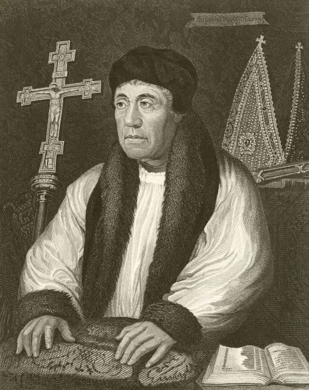 William Warham, Archbishop of Canterbury by English School